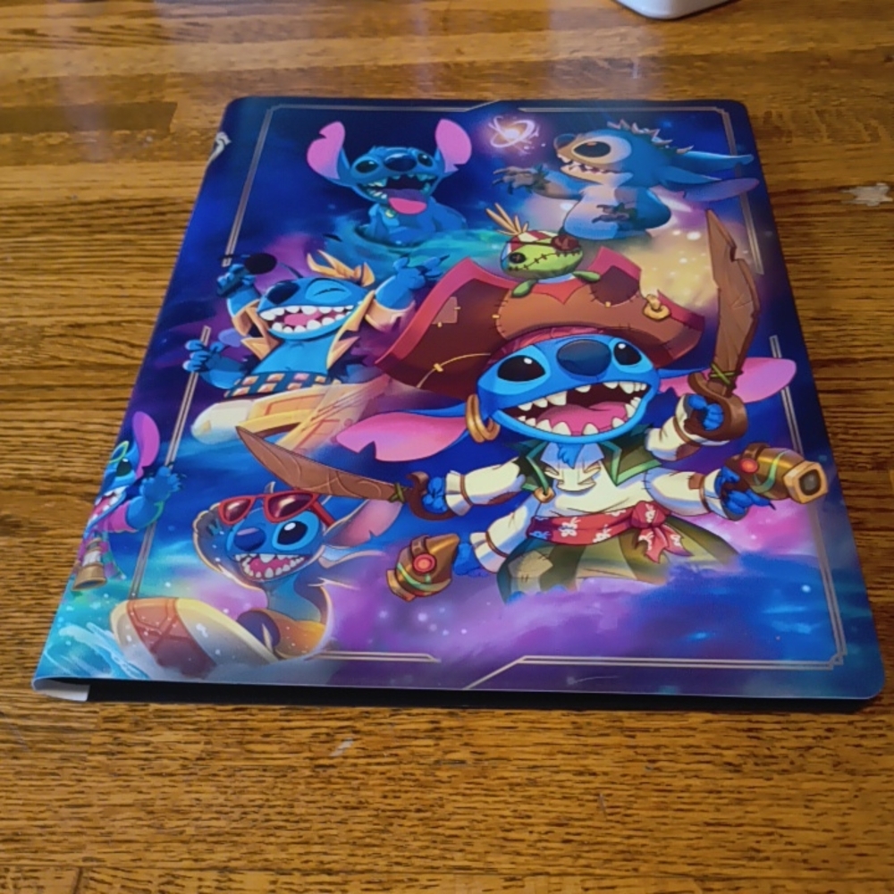 Stitch Trading Card Binder - Blue and Pink - Picture 2 of 6